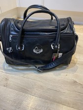 Vintage Head Holdall Black Bag