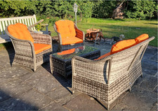 Wicker Garden Sofa Set Rattan