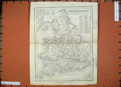 Original old antique - antique, print