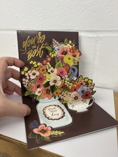 3D Geeeting Card Floral Small