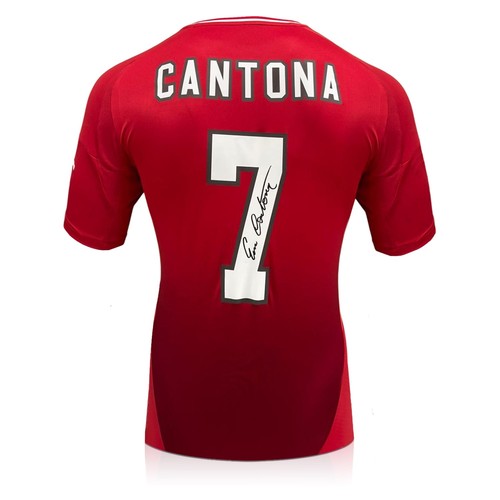 Eric cantona signed manchester - cantona,