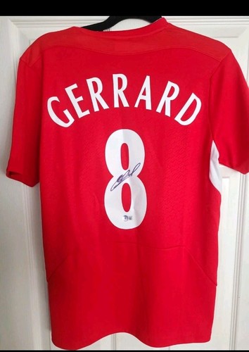 Steven gerrard signed - steven,