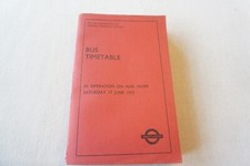 June 1972 London Transport