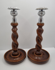 Vintage Wooden Barley Twist