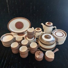 Vintage Retro Denby Russet Dinnerware Crockery Serving Dishes 1970 1980s