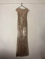 Goddiva Blush Sparkly Dress-