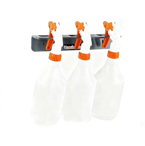 Wall mounted bottle hook - mounted,