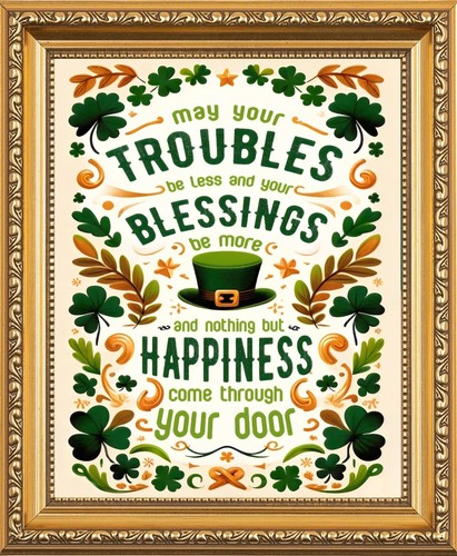 Irish blessing donegal - irish,
