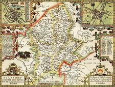 Suffolk Historical Map 1000