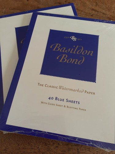 Pads basildon bond blue - bond, 40