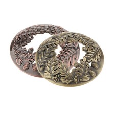 Leaf Design Candle Ornaments