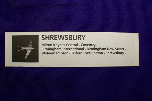 Shrewsbury intercity window - intercity,