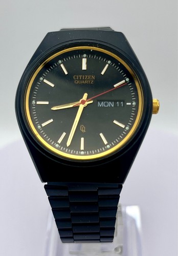 Vintage citizen black pvd - vintage,