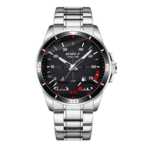 Wrist watch with - watch, tachometer