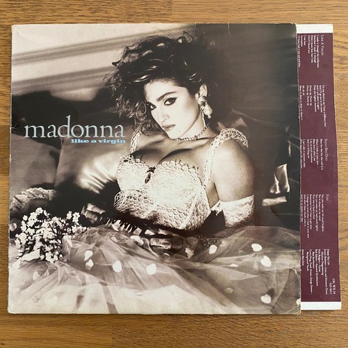 Madonna like virgin vinyl lp - madonna,