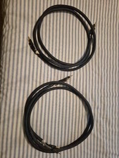 Audioquest Midnight2 Hyperlitz Speaker Cables 2 x 2.6 metres with plugs