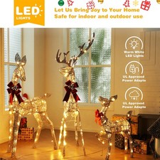 Christmas Decor 3 Sizes Elk