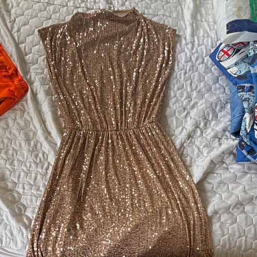 Next gold sequin - next, midi