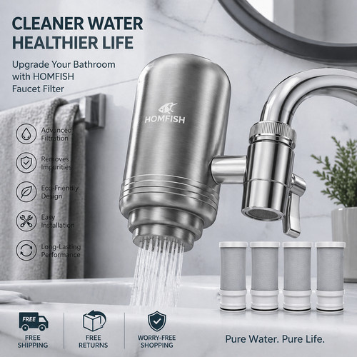 Homfish stainless faucet tap - homfish,