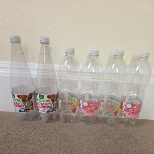 Empty clear plastic - empty, litre