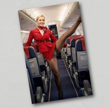 Photo Fridge Magnet Woman Air