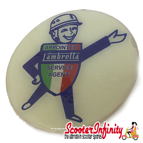 Badge sticker domed - domed,