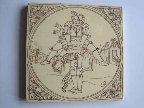 Antique victorian malkin - 6",