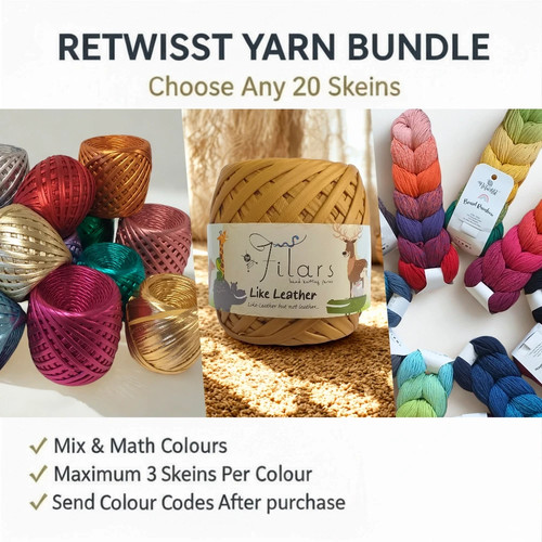 Retwisst yarn bundle skeins - retwisst, 20