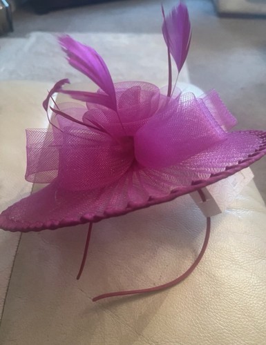 Debenhams hot pink fascinator - debenhams,