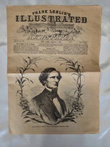 1861 frank leslie newspaper - 1861,