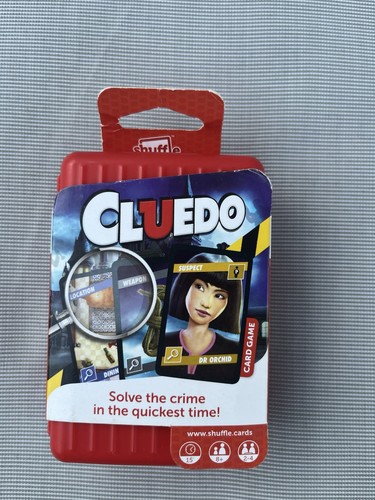 Hasbro cluedo shuffle card - hasbro,
