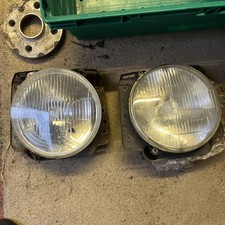 MK2 Golf Original Hella Headlight and non genuine headlights