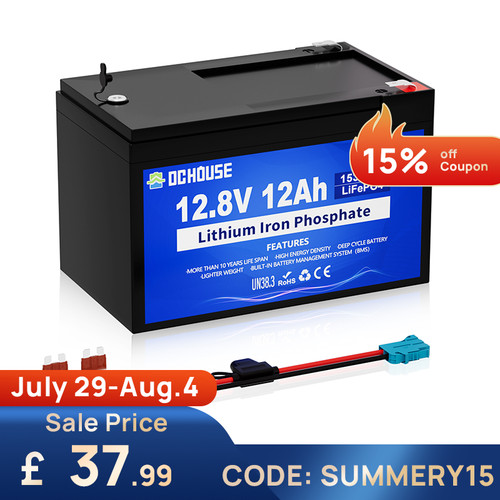 12v 12ah lifepo4 - 12ah, deep