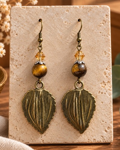 Handmade tiger eye amber - handmade,