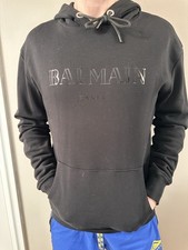 Balmain Cotton Black Branded