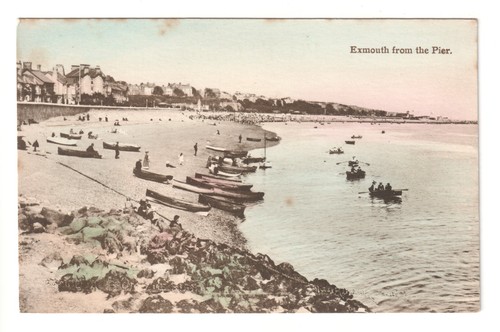 Exmouth from the pier old - from,