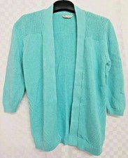 BHS Shrug Jumper Size 10 Teal