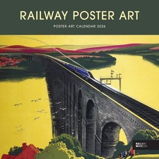 Railway Train Poster Art 2026