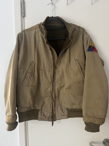 Rare ww2 tank jacket khaki - jacket,