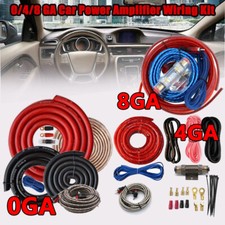 Car power amplifier wiring - wiring, kit