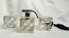 Bohemian Art Deco Cut Glass