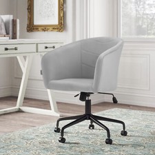 Foldable Table Study Desk Swivel Office Chair Makeup Conference Computer Table