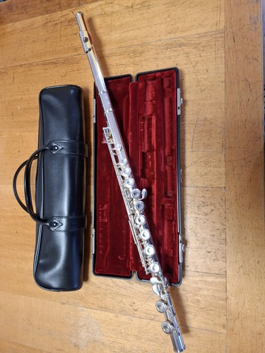 Yamaha yfl 411 solid - yamaha, silver