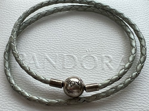 Pandora green grey - green/grey, leather