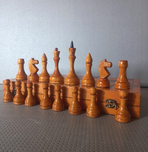 Russian wooden chess - wooden,