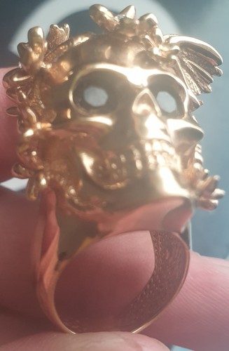 Alexander mcqueen skull ring - alexander,