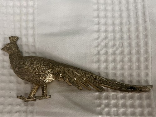 Metal pheasant bird - metal,