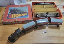 0 Gauge vintage meccano clockwork british Railways tank engine train set Type 40