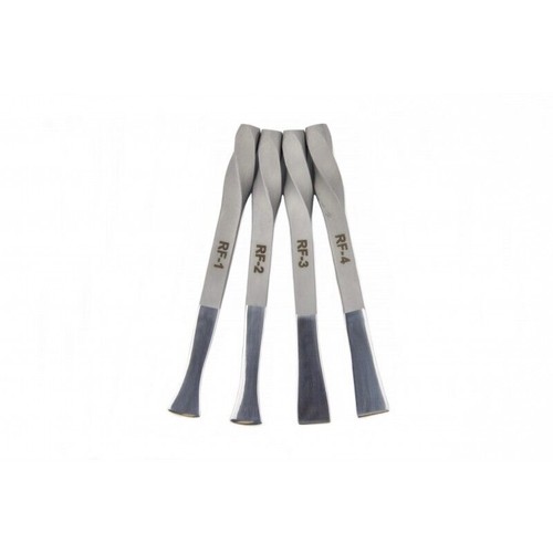 Repousse fluting stakes - fluting, set