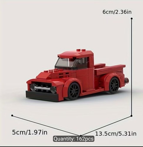 Building block pickup truck - building,